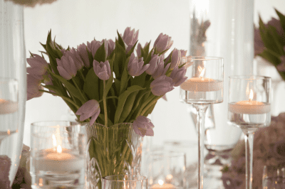 Events by TMA Lavender & Silver Springtime Wedding Floral Design