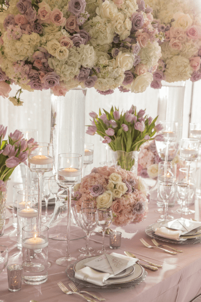 Events by TMA Lavender &  Springtime Wedding Floral Design
