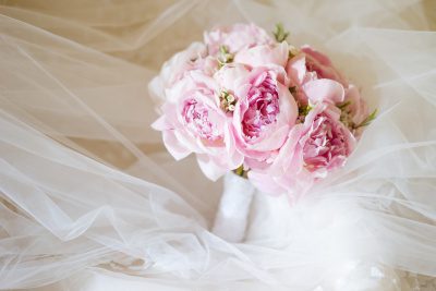 Events by TMA Peony Bridal Bouquet Pink