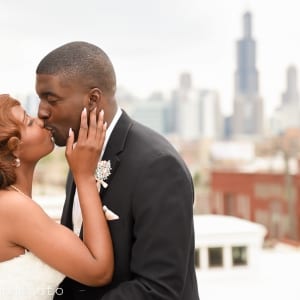 Chicago Wedding Bride and Groom