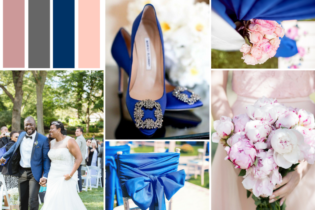 Events by TMA Blue Wedding Design Inspiration